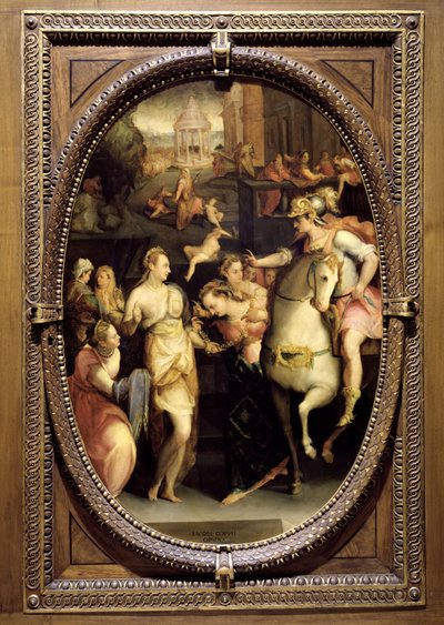 The Family of Darius before Alexander the Great (356-323 BC) 1572 by Jacopo Coppi